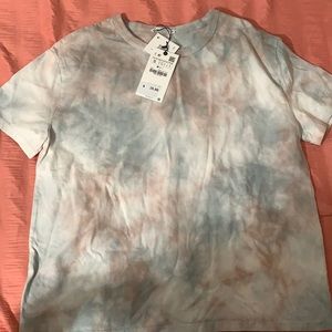 Zara tie dye T-shirt